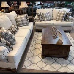 Harleson Sofa&Loveseat / Living Room Set 🌟 Great Financing Options 🌟