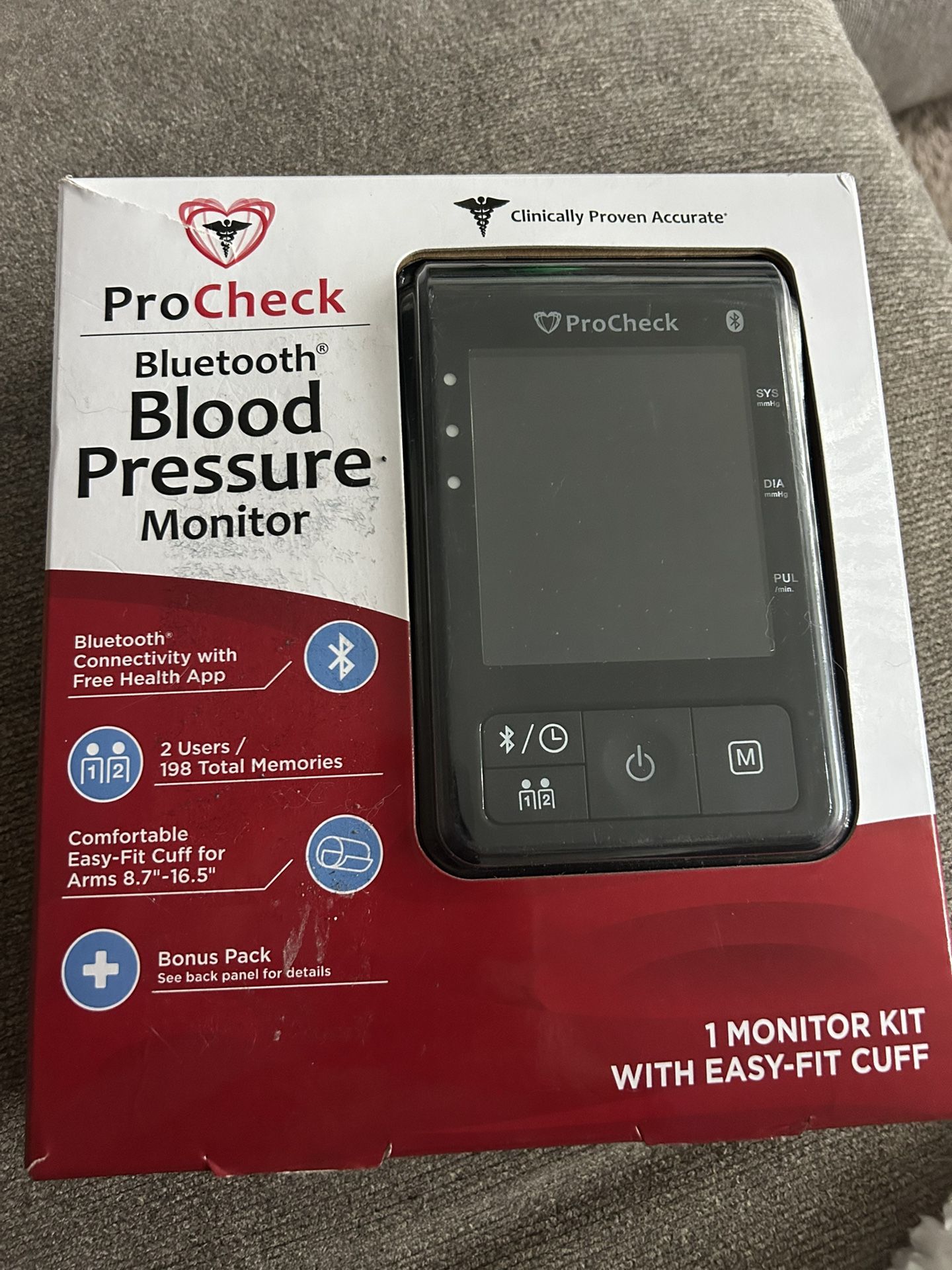 New  Blood Pressure Monitor 