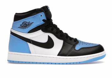 Nike air Jordan 1 unc toe size 5Y 10, 11, 12.5 men new