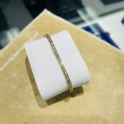 Gold Diamond Bracelet 