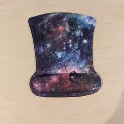 Galaxy Mouse Pad With Wrist Rest
