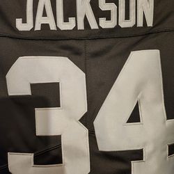 Raiders Jersey 34 Jackson XL.