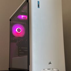  White RX 6700 XT Creator + Gaming PC — 1440p Beast — $600