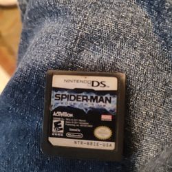 DS Nintendo Spider-Man game