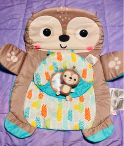 Sloth Baby Tummy Time Play Mat