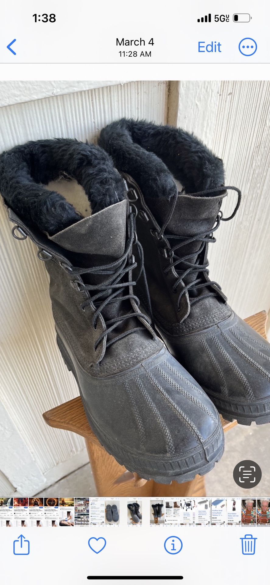 Outside Work Boots Brand New