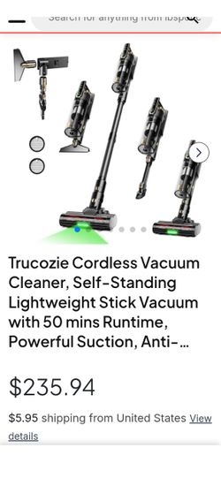 New Trucozie Cordless Vacuum