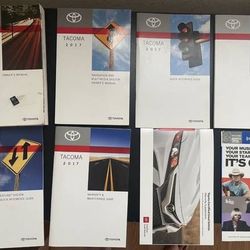 2017 Toyota Tacoma owners manuals