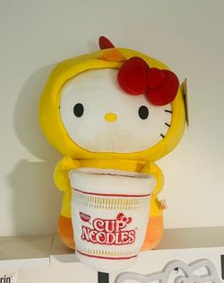Hello Kitty Cup Noodles plush
