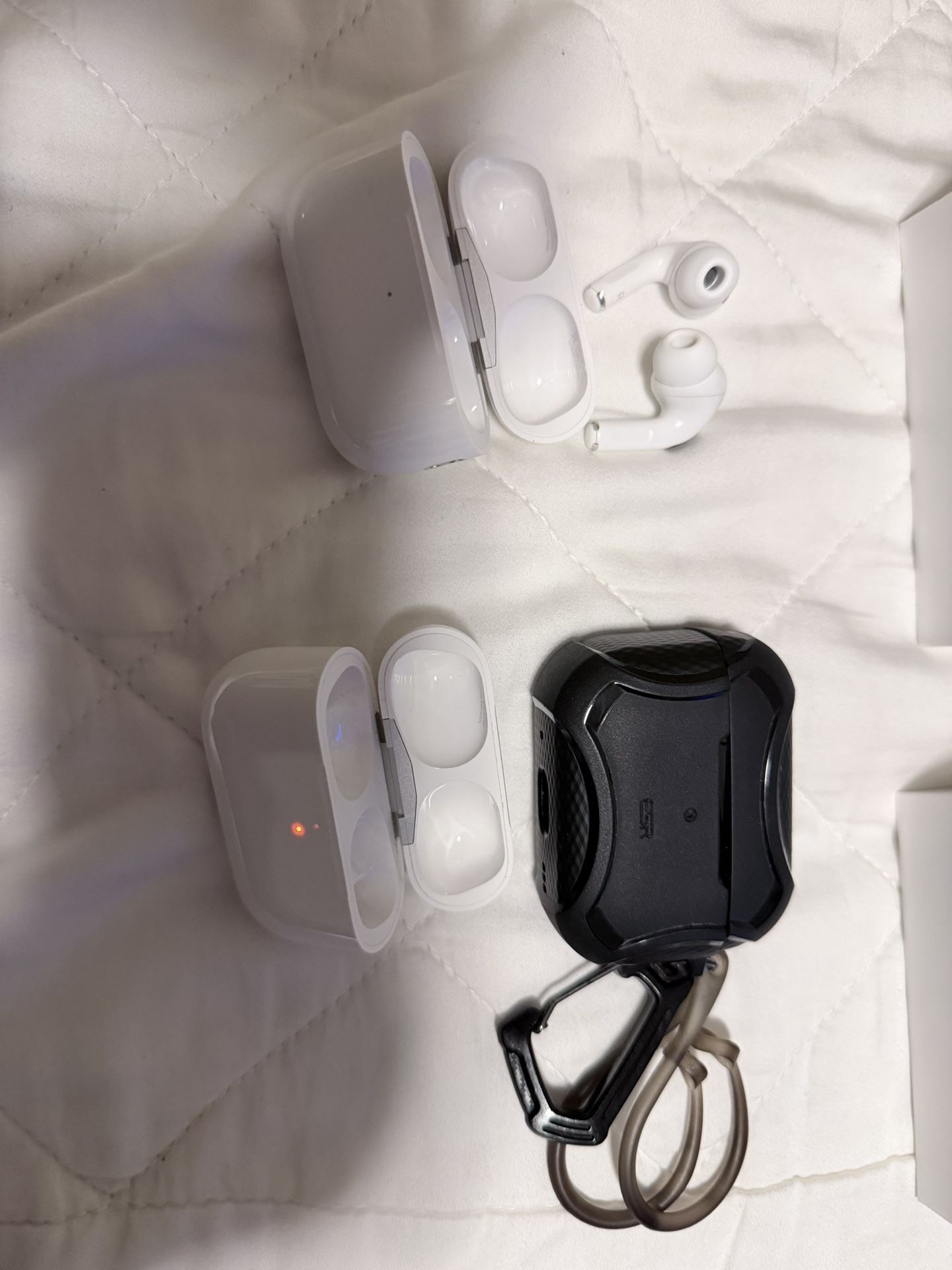 Airpods Pro 2 With Case And Extra Charging Case