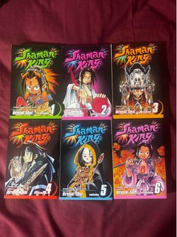 shaman king volumes 1-6