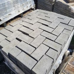 CEMENT BRICK PAVERS $320 PER PALLET (100 SQUARE FEET PER PALLET)
