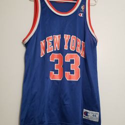 Vintage Champion Knicks Ewing Jersey 44