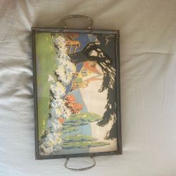 Vintage Decorative Tray 