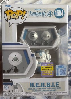 Funko Pop H.E.R.B.I.E. #1504 Summer Convention Limited Edition