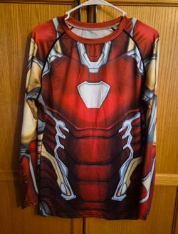 Men's 3D Iron Man long sleeve
