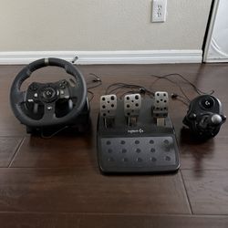 Logitech G920 And Shifter