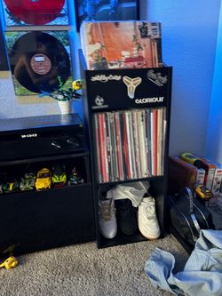 2 Glorious record racks