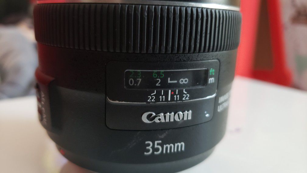 Canon 35mm 1:2 IS USM