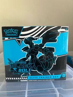 Pokémon Black Bolt Elite Trainer Box — Sealed Brand New & Factory Sealed Pokémon Black Bolt Elite Trainer Box!