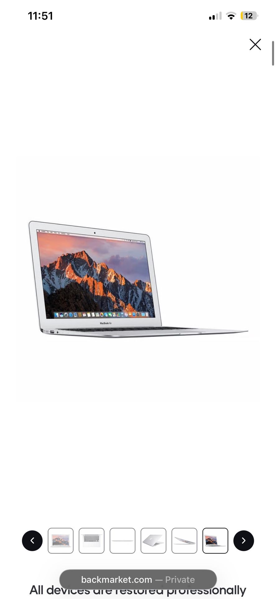 MacBook Air 13” (2017)