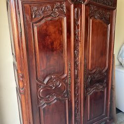 Solid Wood Armoire