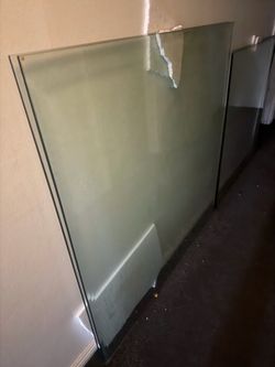 Square Glass table top