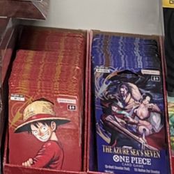 One Piece TCG: OP13, OP-14, PRB02 Booster Boxes, Singles