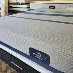 Mattress And Box Spring Queen Size 