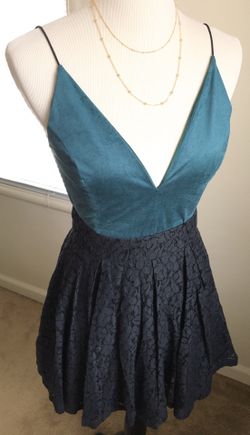 Black Lace Circle Skirt W/ Pockets