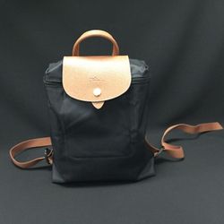 Longchamp Le Pliage Original Backpack Black