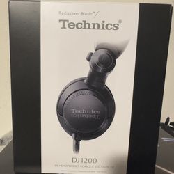BRAND NEW!!! Technics DJ 1200 Professional DJ Headphones 