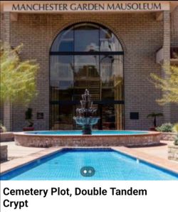 Cemetery Plot, Double Tandem Crypt