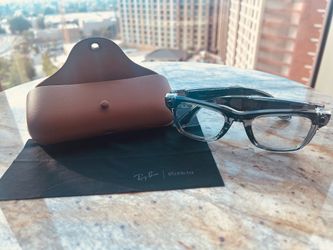 Ray Ban Meta glasses.