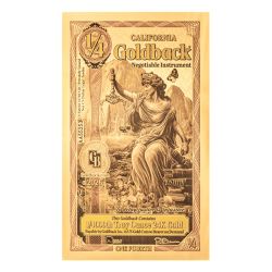Goldbacks / California