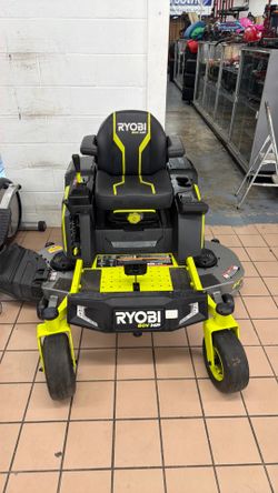 Ryobi riding lawnmower