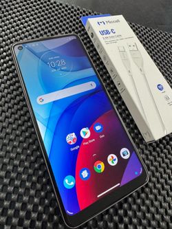 Unlocked 2021 Motorola G Power 64GB + Case