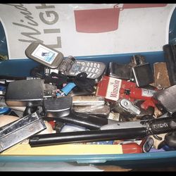 Lot of Vintage 1970's & Up Novel Lighters Life Saveing Tools