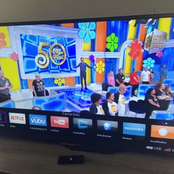 Nice! 55 Inch Sharp 4K UHD Smart Flat Screen TV With OG Remote!! (LC-55UB30U)