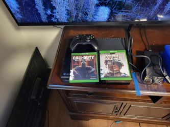 Xbox One Console with Controller and 2 Games