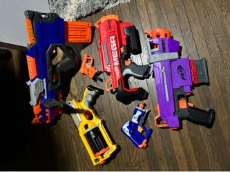 Old nerf guns