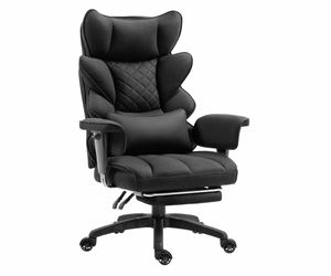 2041h  Big and Tall Office Chair with Pocket Spring Cushion,High Back Computer Gaming Chairs with Adjustable Armrests,Executive Desk Chairs with Lumba