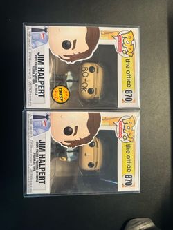 The Office Funko Pops - Jim Halpert & Jim Halpert Chase