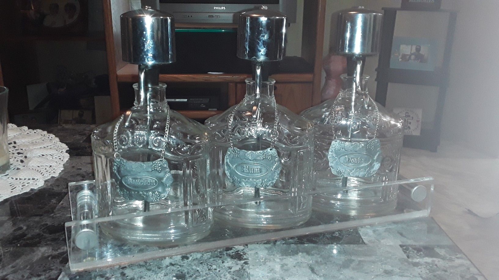 Antique Decanter Bottles