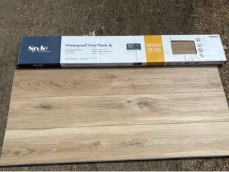 🏡 Brand New Waterproof Luxury Vinyl Plank Flooring – 20 Mil Wear Layer