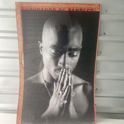 Large Tupac Wall Art Poster