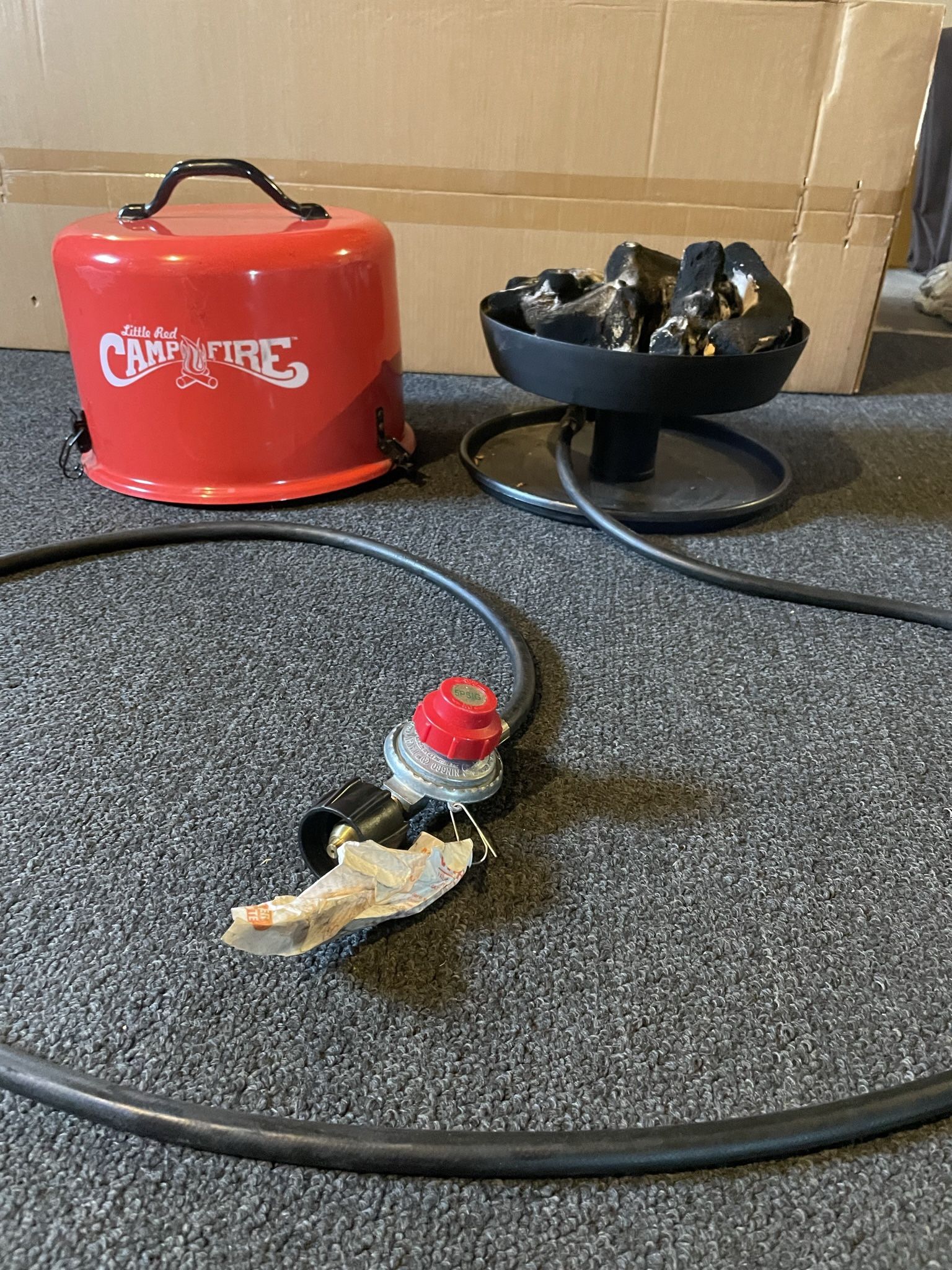 Portable Propane Campfire
