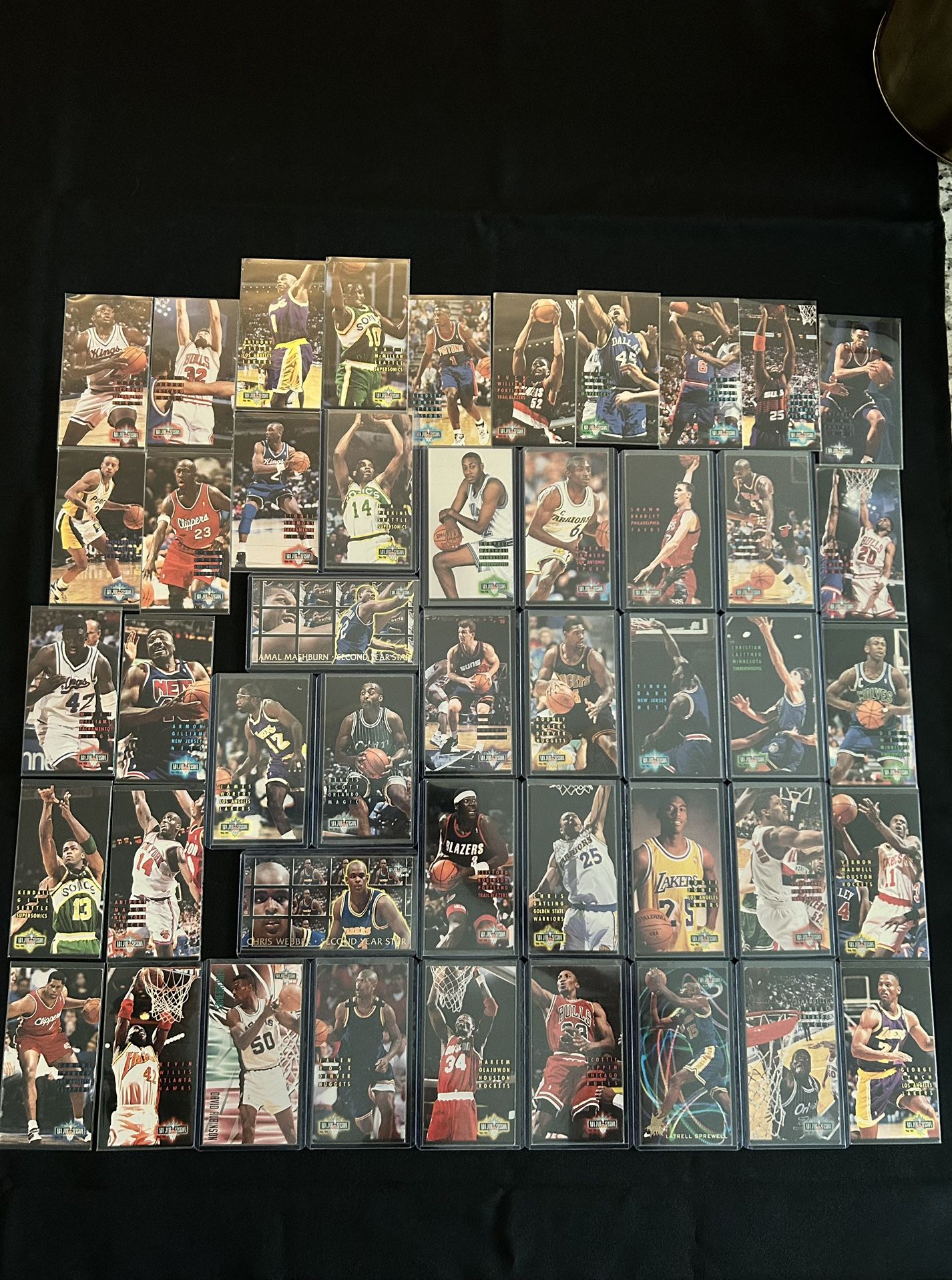 1994/1995 Fleer NBA JAM Session x46 basketball card lot (Skybox and more!!)