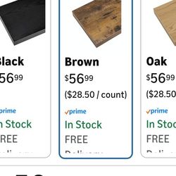 Floating Shelves 36 Inch. New In Box