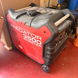 Not working- Predator 3500 inverter generator